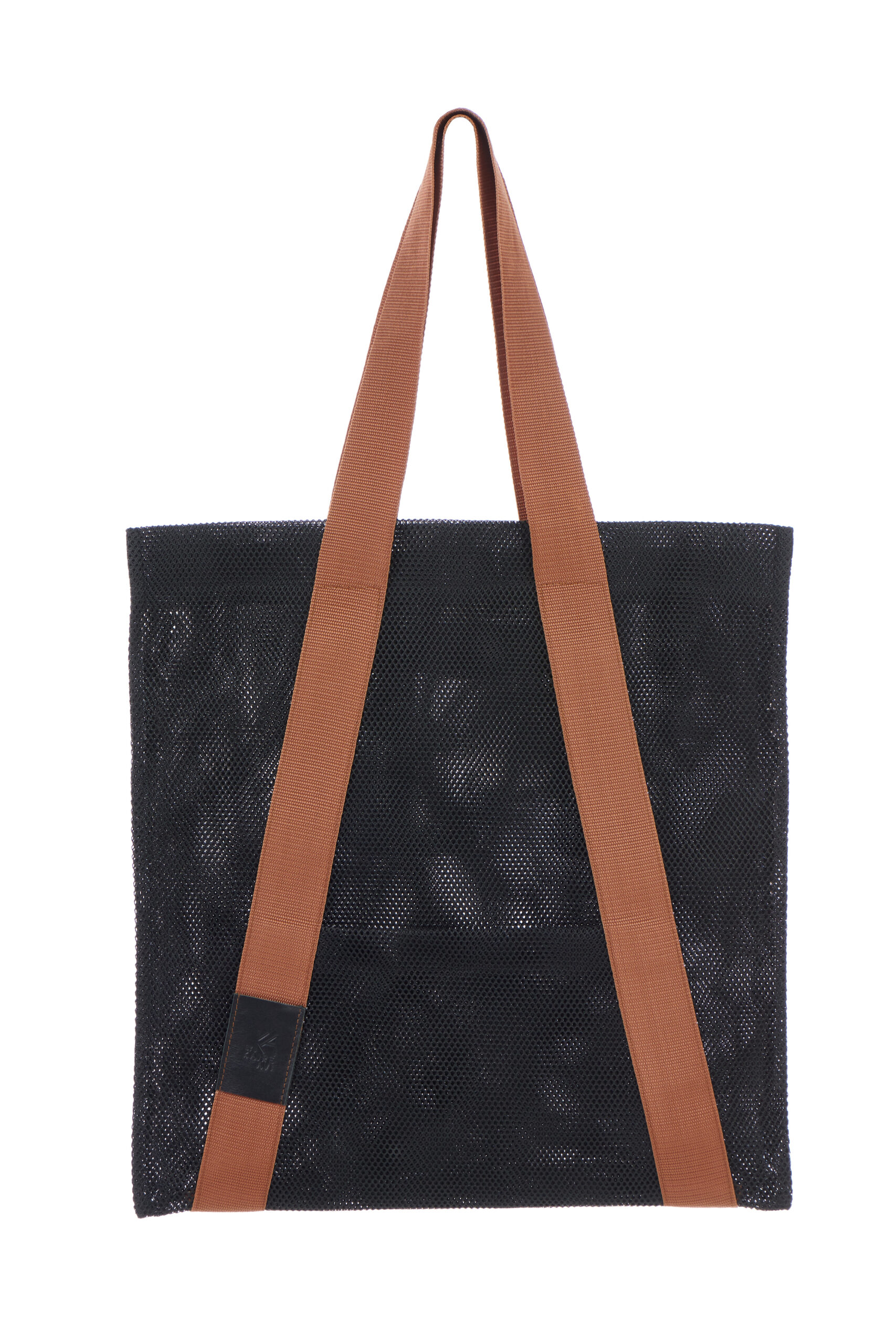 Poekott “Hanna” pruun rihm / Tote bag “Hanna” black, brown straps