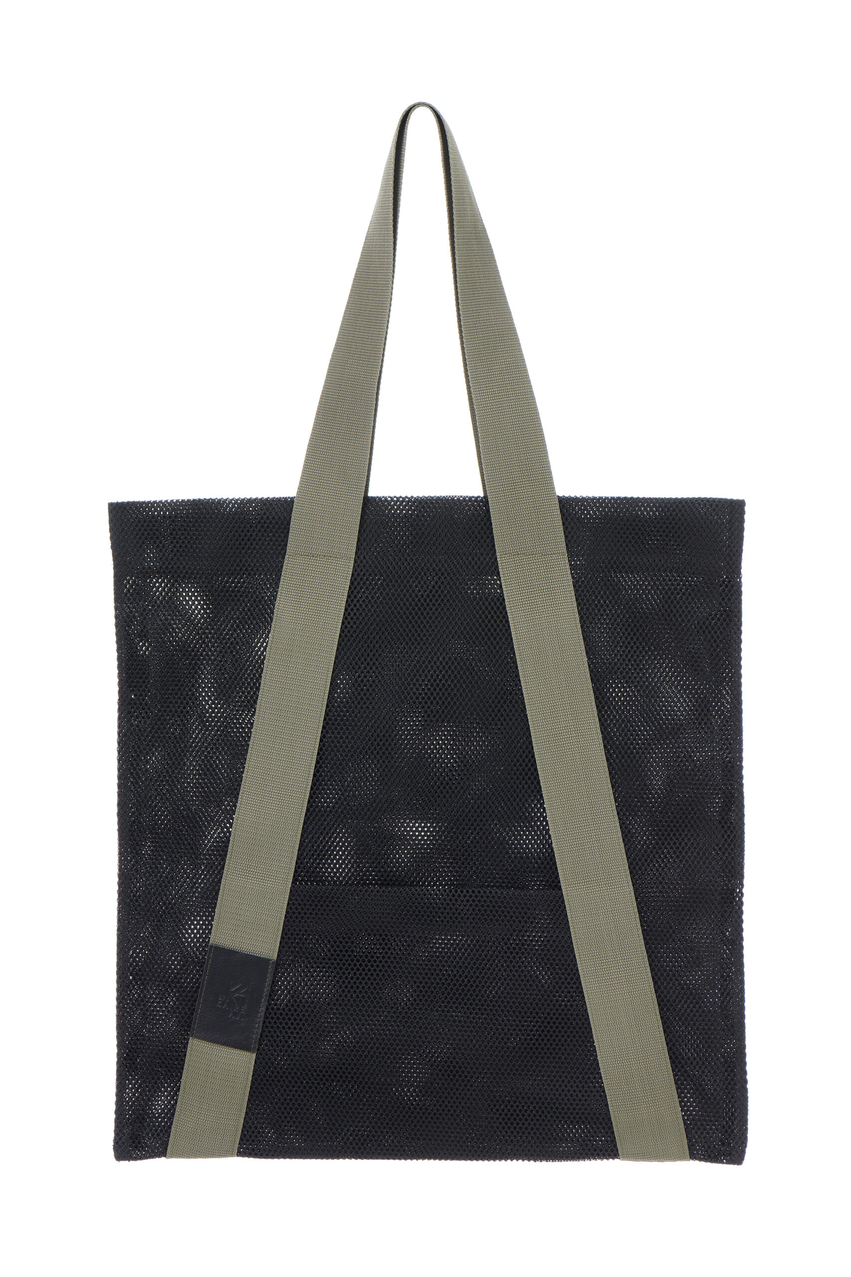 Poekott “Hanna” roheline rihm / Tote bag “Hanna ” black, khaki straps