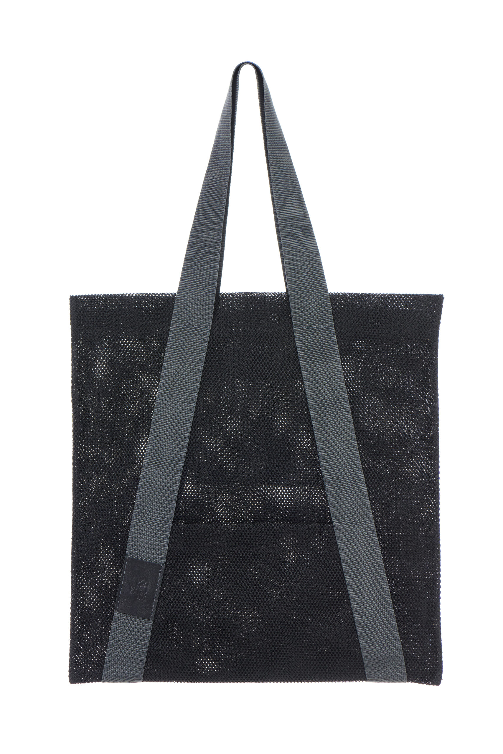 Poekott “Hanna” hall rihm / Tote bag “Hanna” black, grey straps