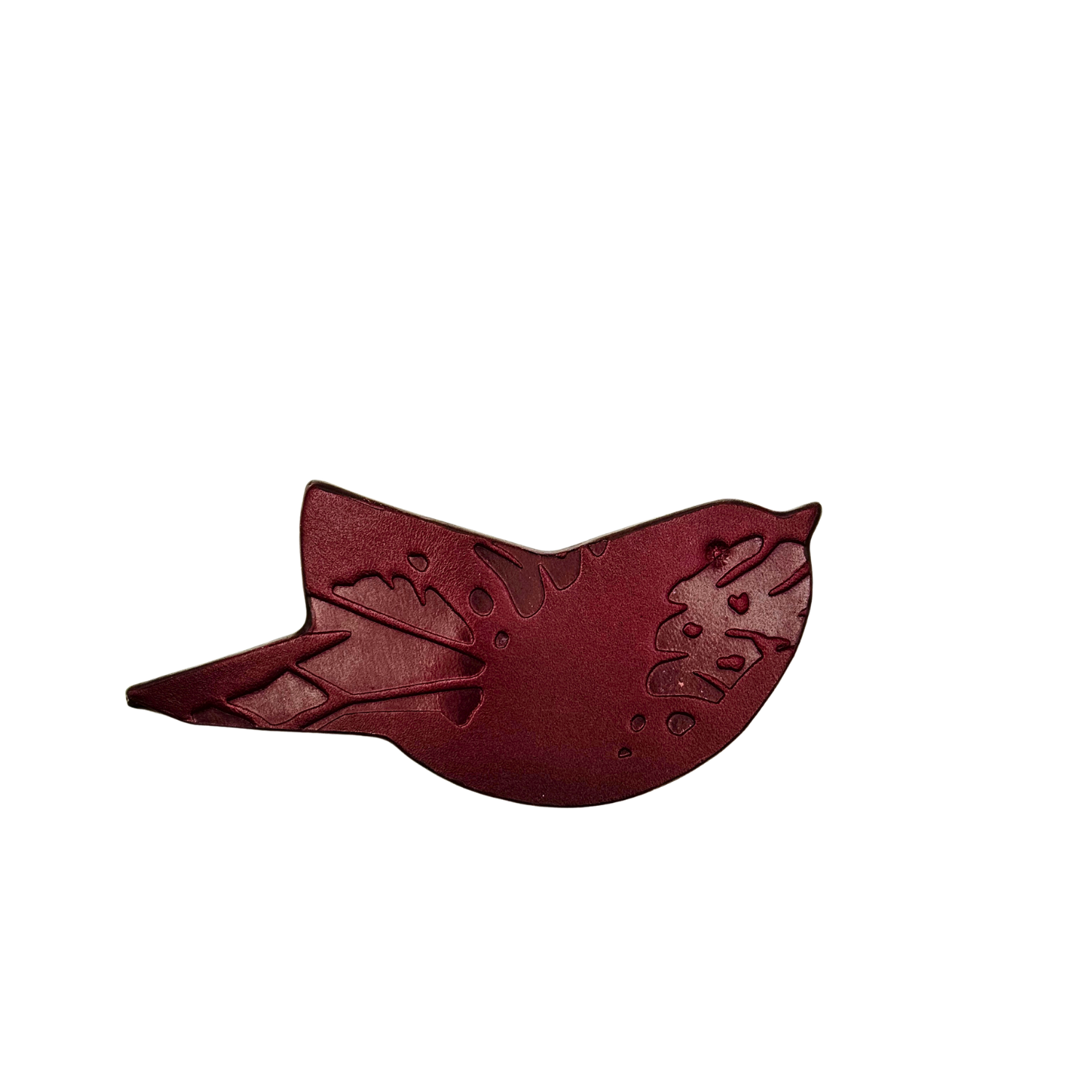 Nahast pross „ Quiet Wing" veinipunane